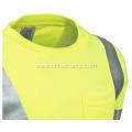 Men's High-Visibility Flame-Resistant Safety Tee Shirt